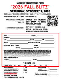 Bombs Away CarShow Flier